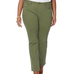 NYDJ Plus Marilyn Straight Jeans